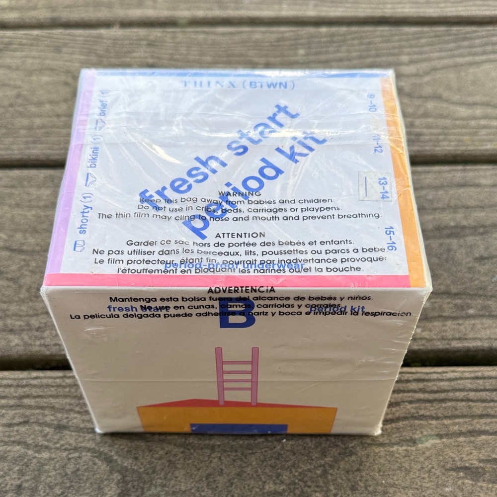 Thinx (BTWN) Sz 13-14 Fresh Start Period Kit